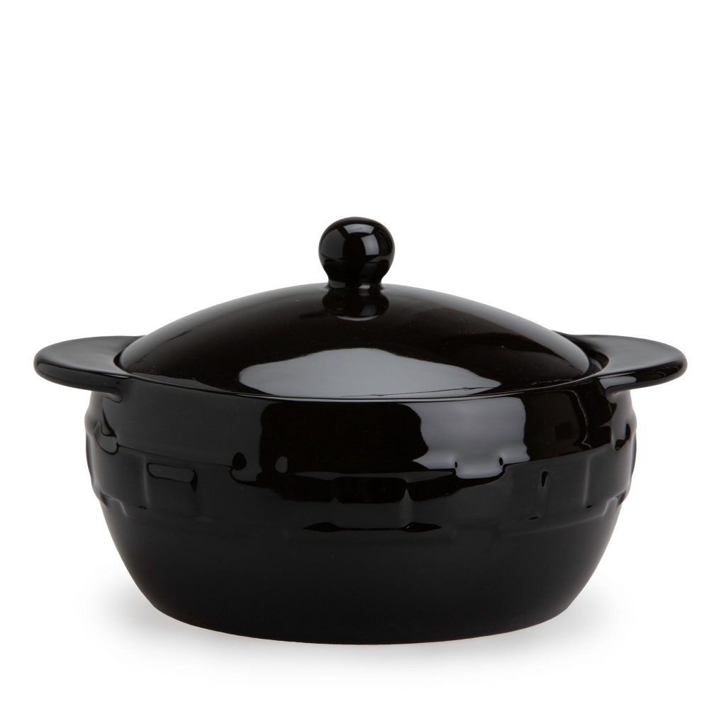 Woven Traditions® 2.5-Quart Ball Casserole - Ebony