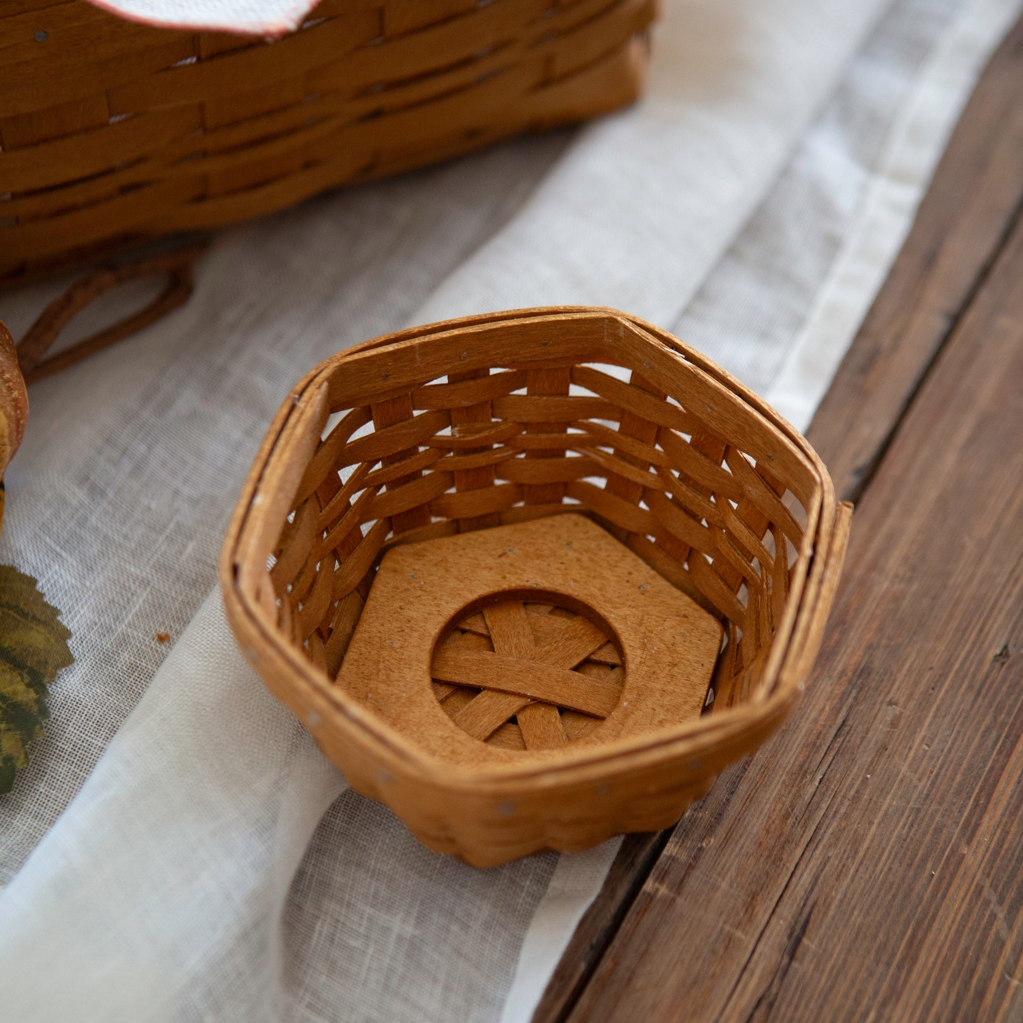 Miniature Generations Basket - Warm Brown - Image 3