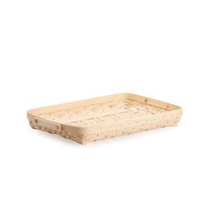 Large Baking Dish Basket - Whitewashed
