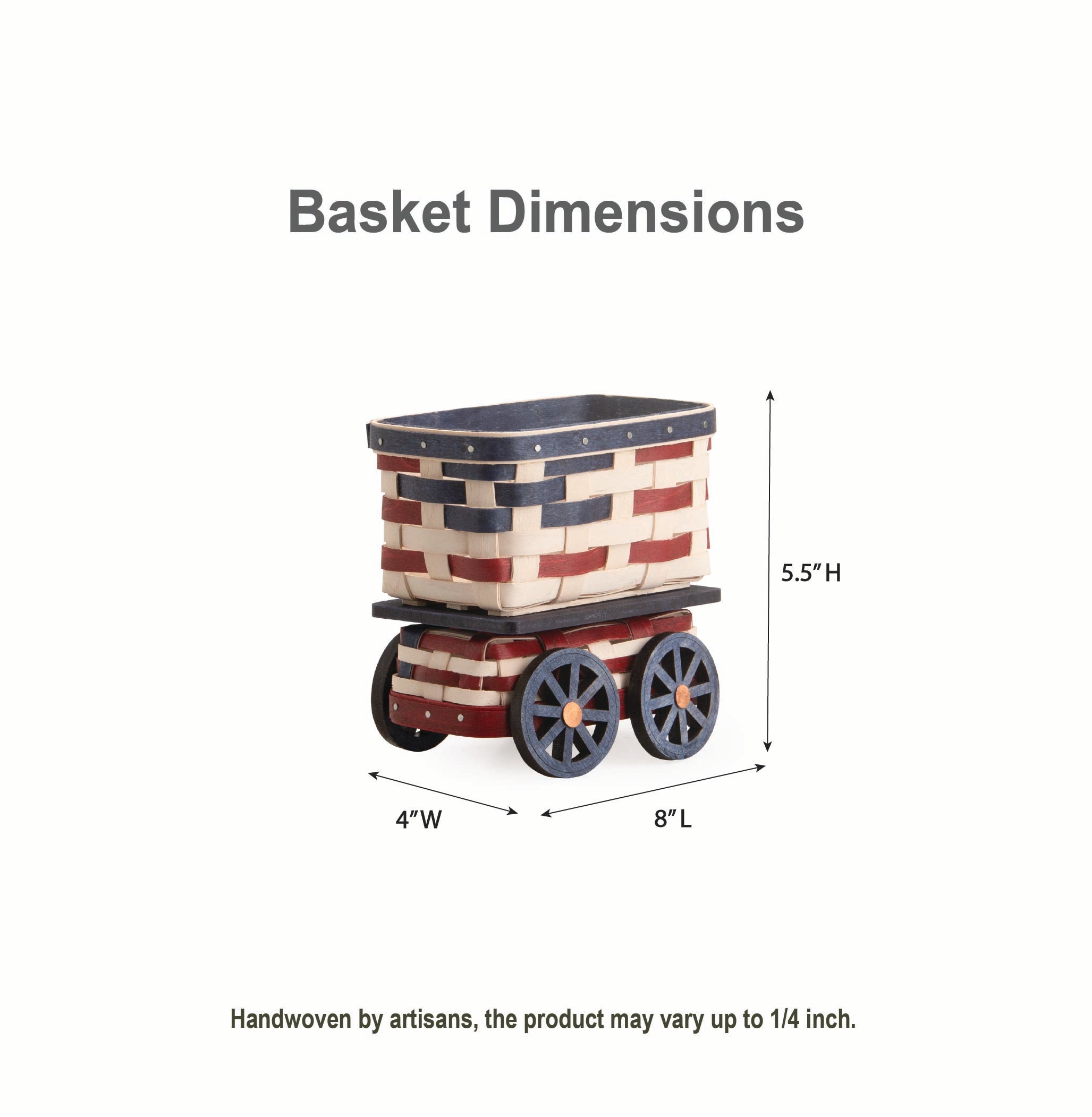 Collector's Americana 3-Piece Woven Decor Set - Image 3