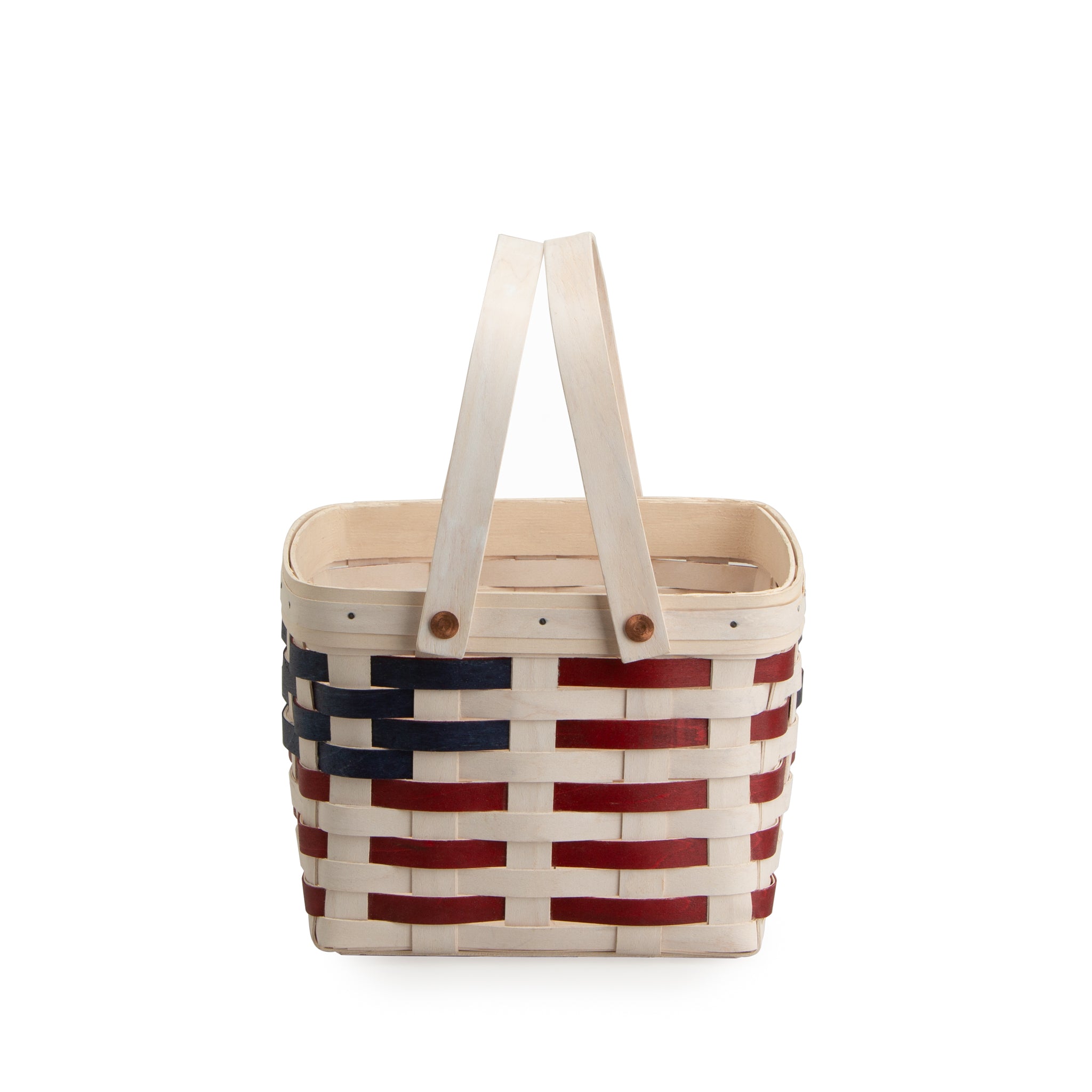 Americana Provision Picnic Basket with Protectors - White - Image 12