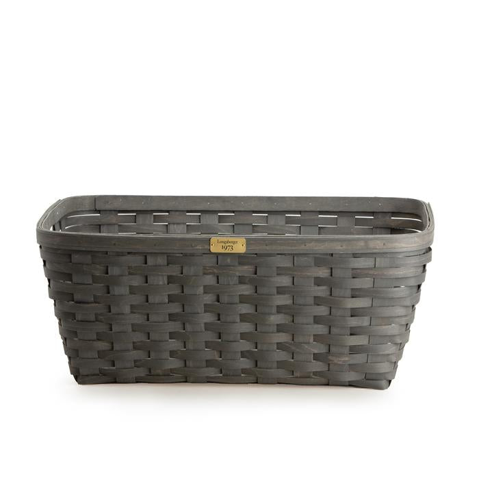 1973 Small Laundry Basket with Protector - Pewter