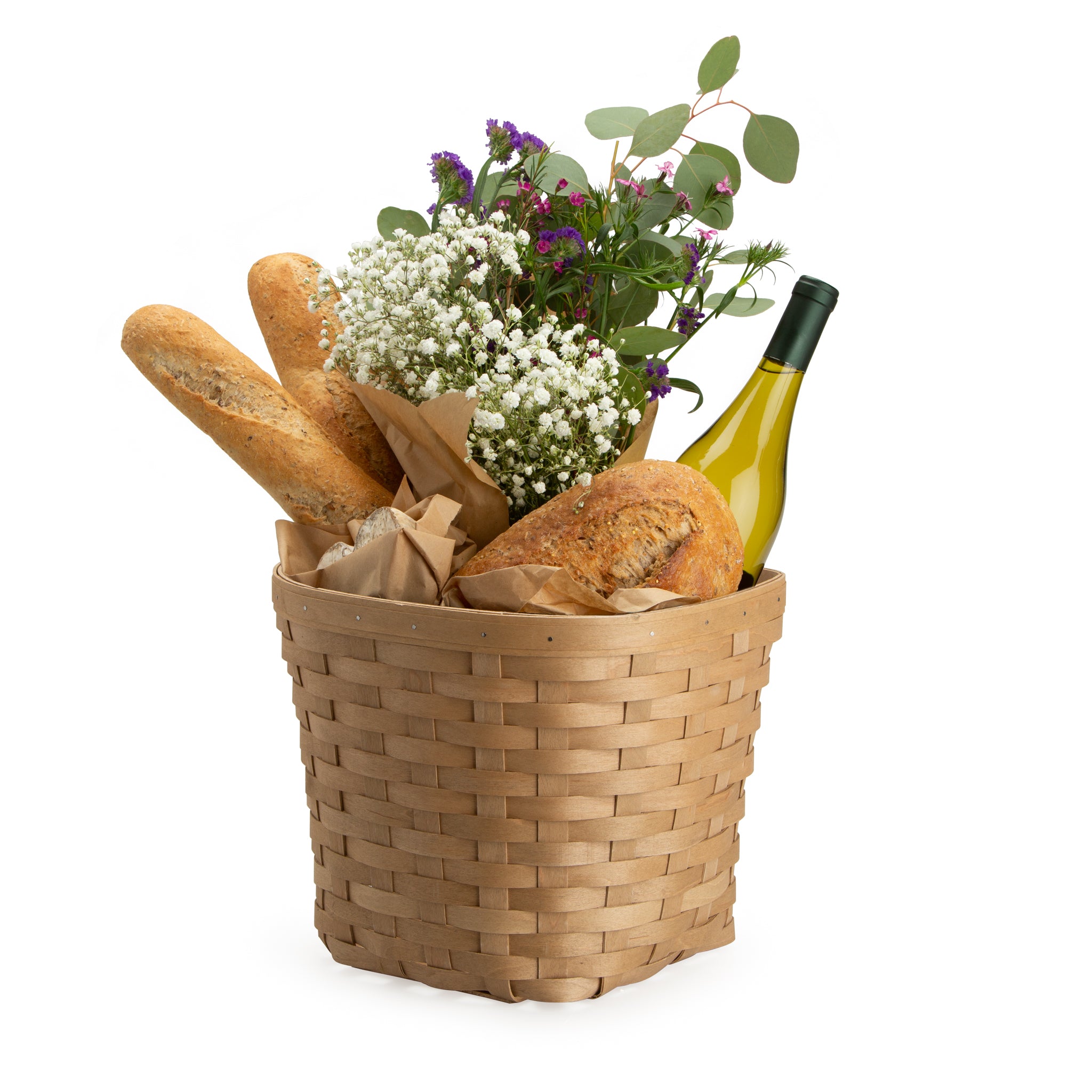 Bicycle Basket - Light Brown - Image 2