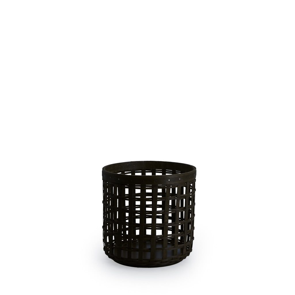 1896 Plant Holder Basket - Black