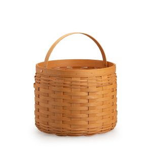 Round Storage Basket with Protector - Saffron