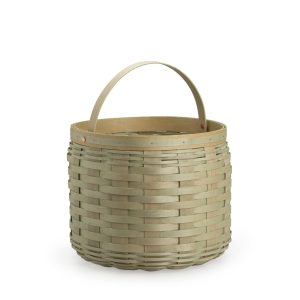 Round Storage Basket - Soft Green