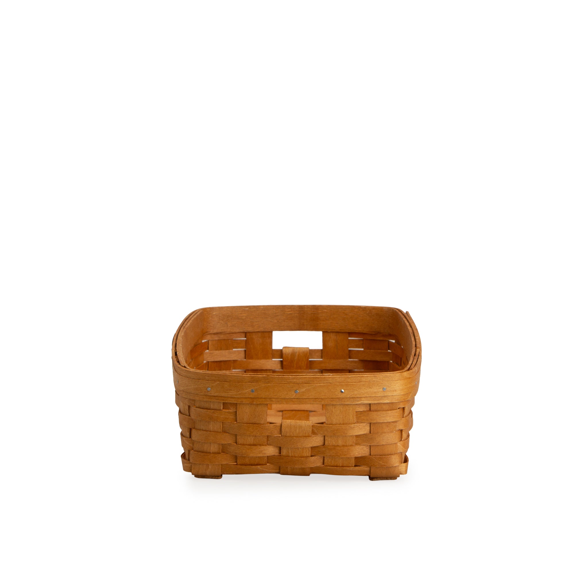 Collector's Heritage Linen Basket with Protector - Warm Brown - Image 8