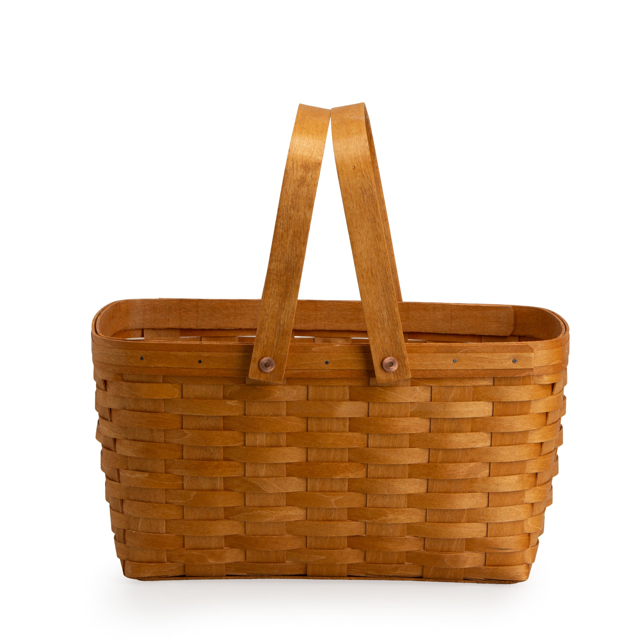 Collector's Heritage Medium Market Basket with Protector - Warm Brown - Image 8