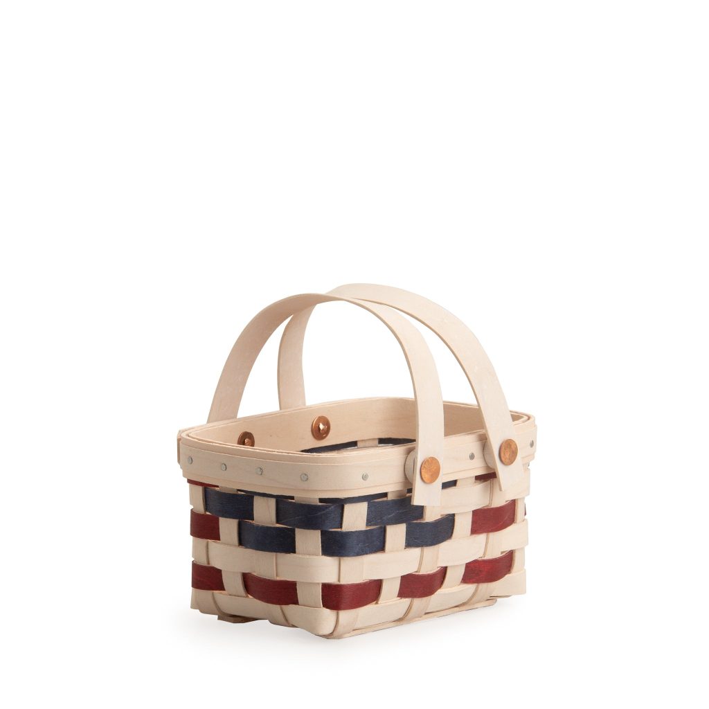 Americana Miniature Market Basket