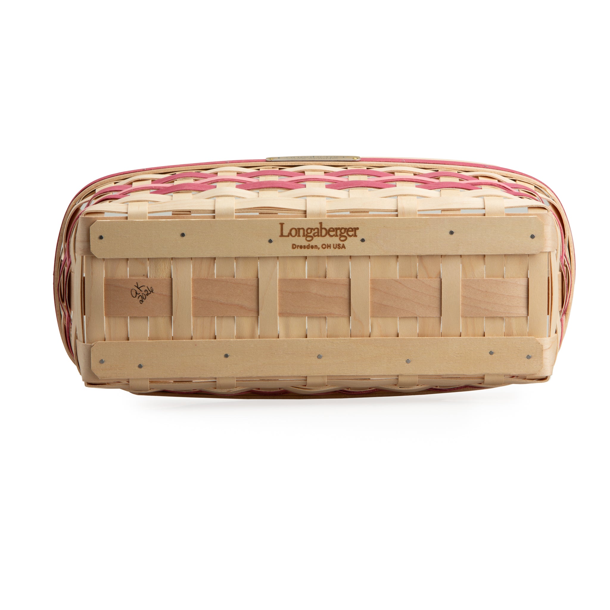 Collector's Spring Canning Basket with Protector - Raspberry - Image 7