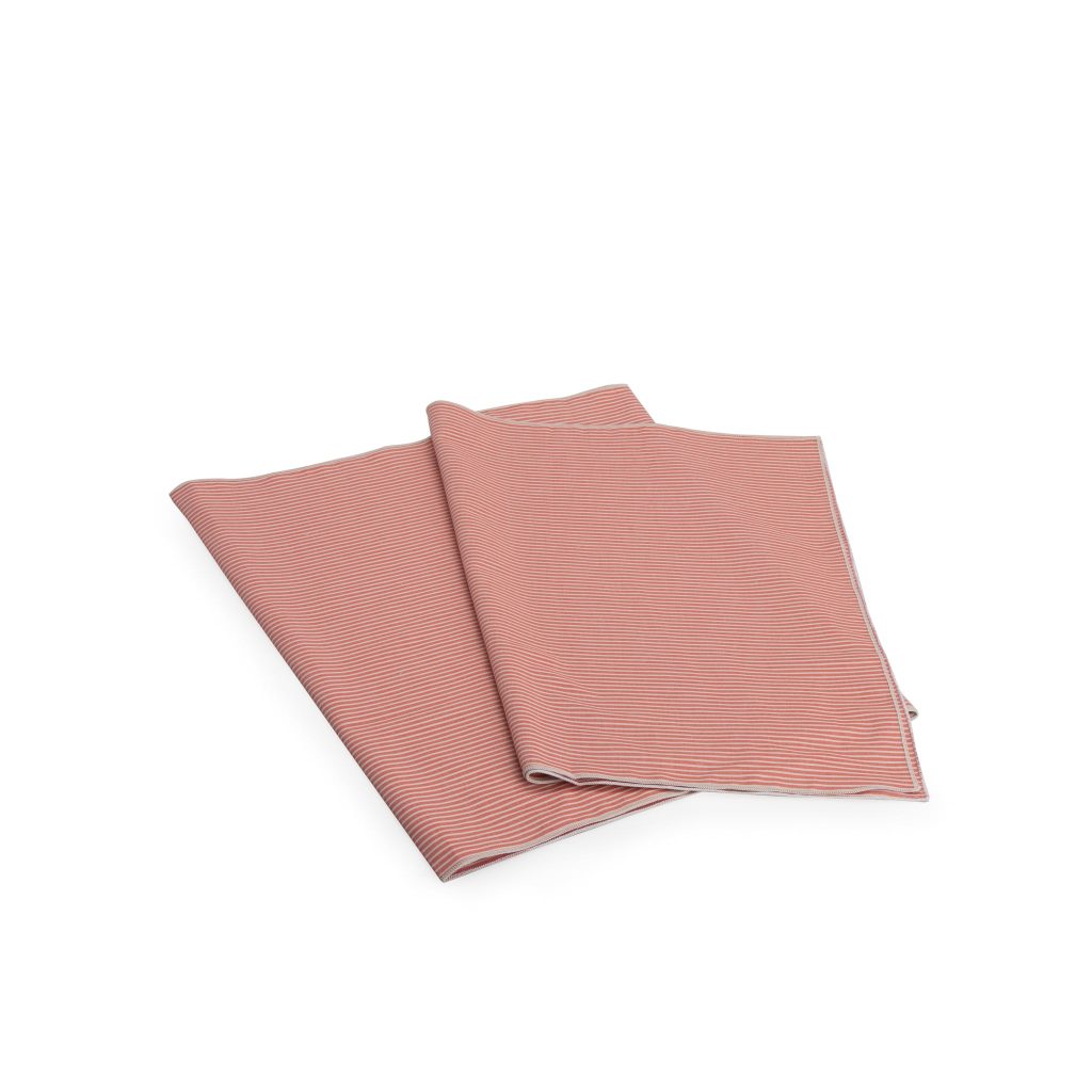 Table Runner - Red Chambray
