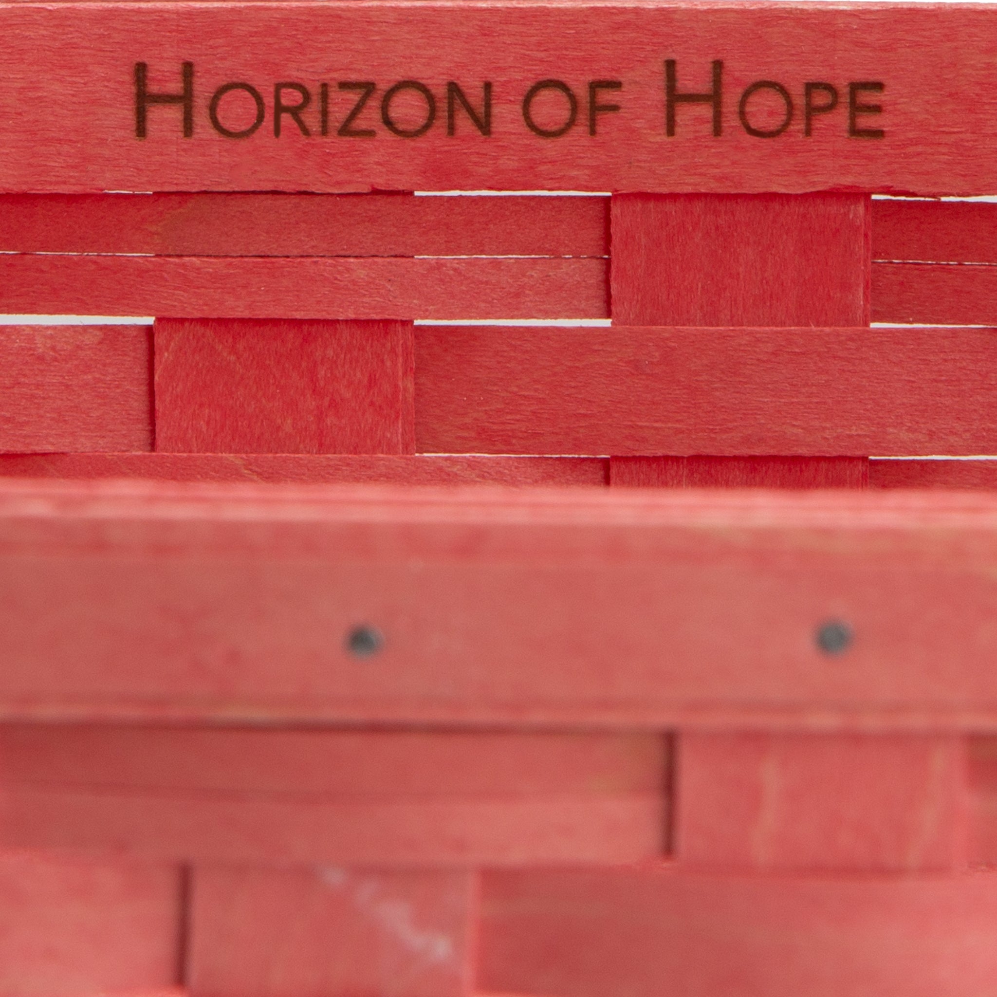 Small Horizon of Hope Cake Basket with Protector - Flamingo Pink - Image 4