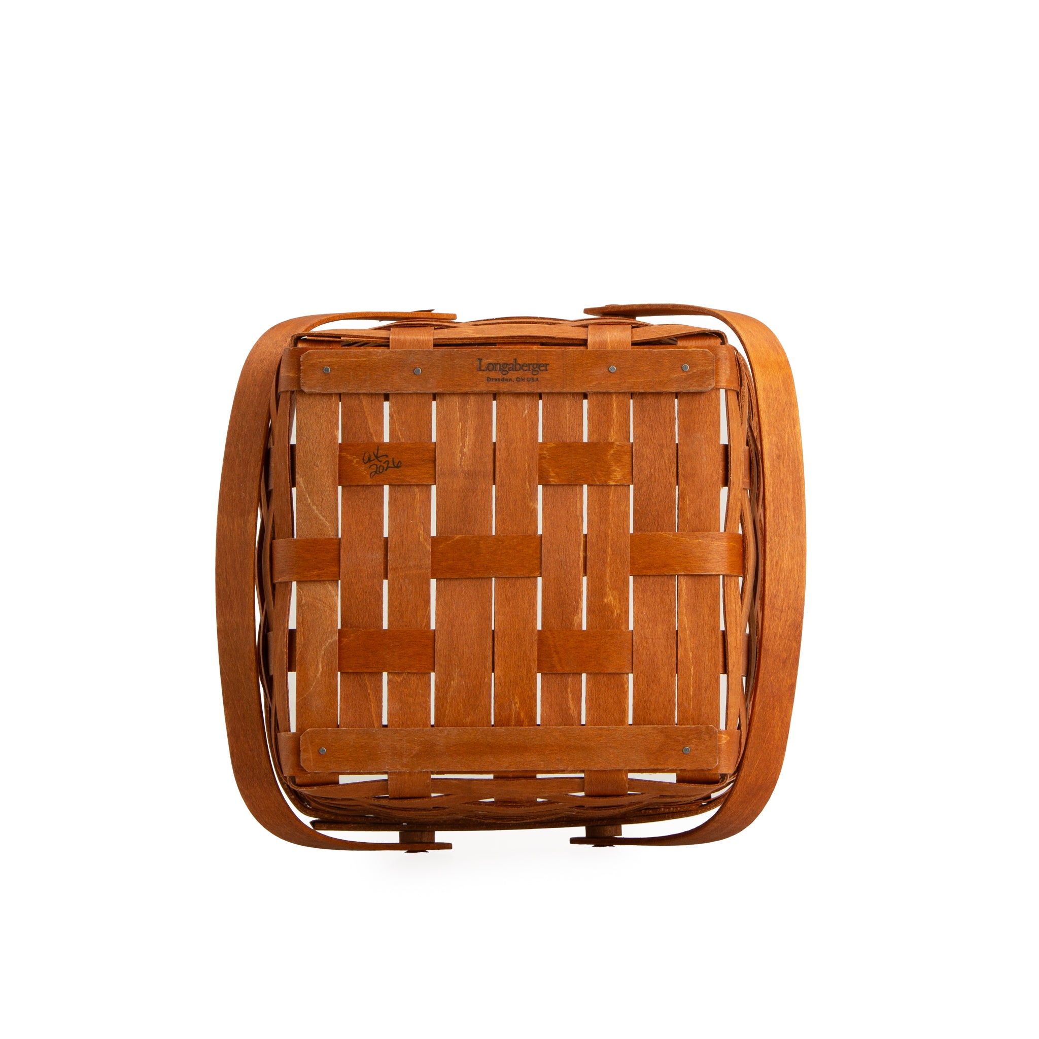 Mackinac Provision Picnic Basket with Protectors - Warm Cinnamon - Image 10
