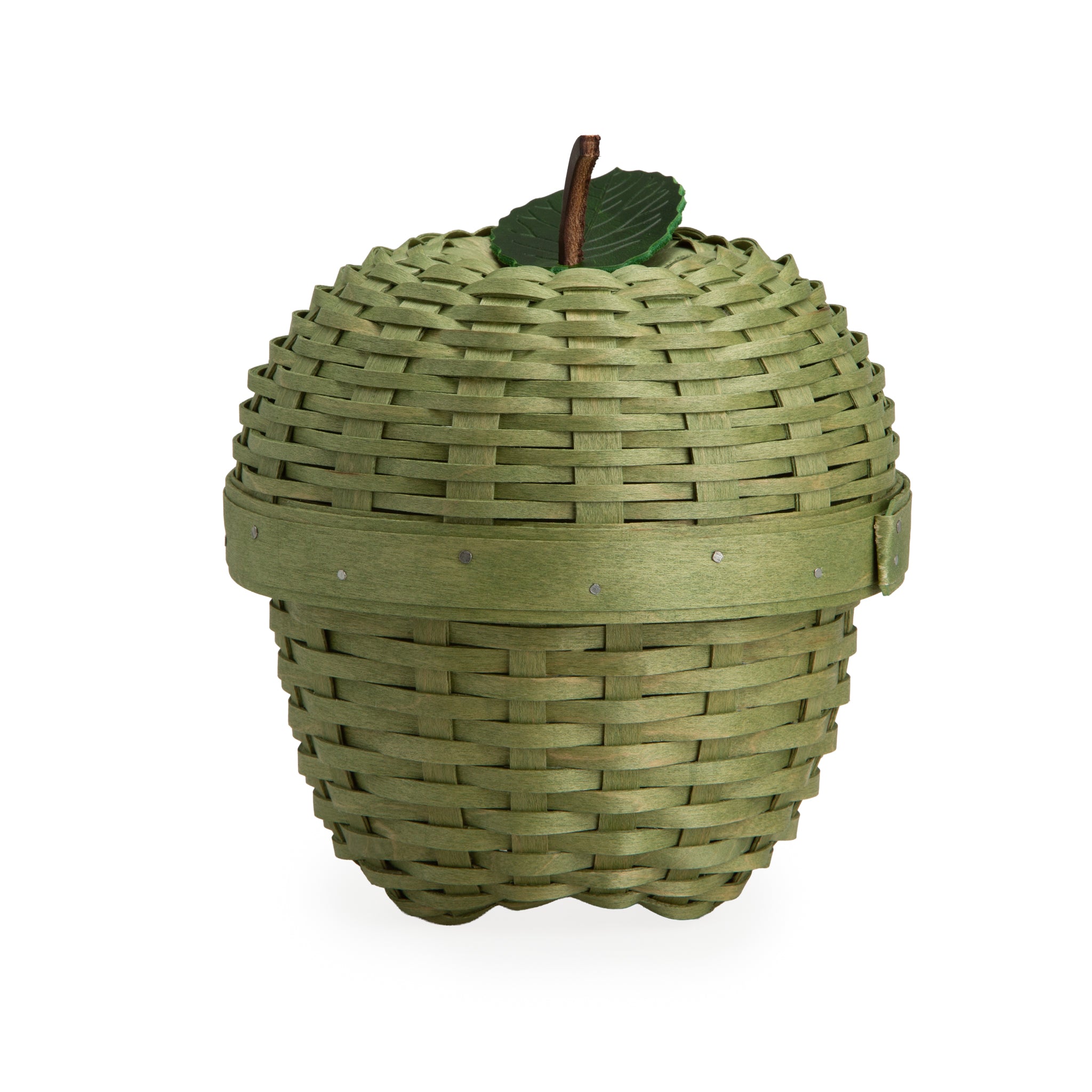 Apple Picking Small Apple with Woven Lid and Protector - Green - Image 12