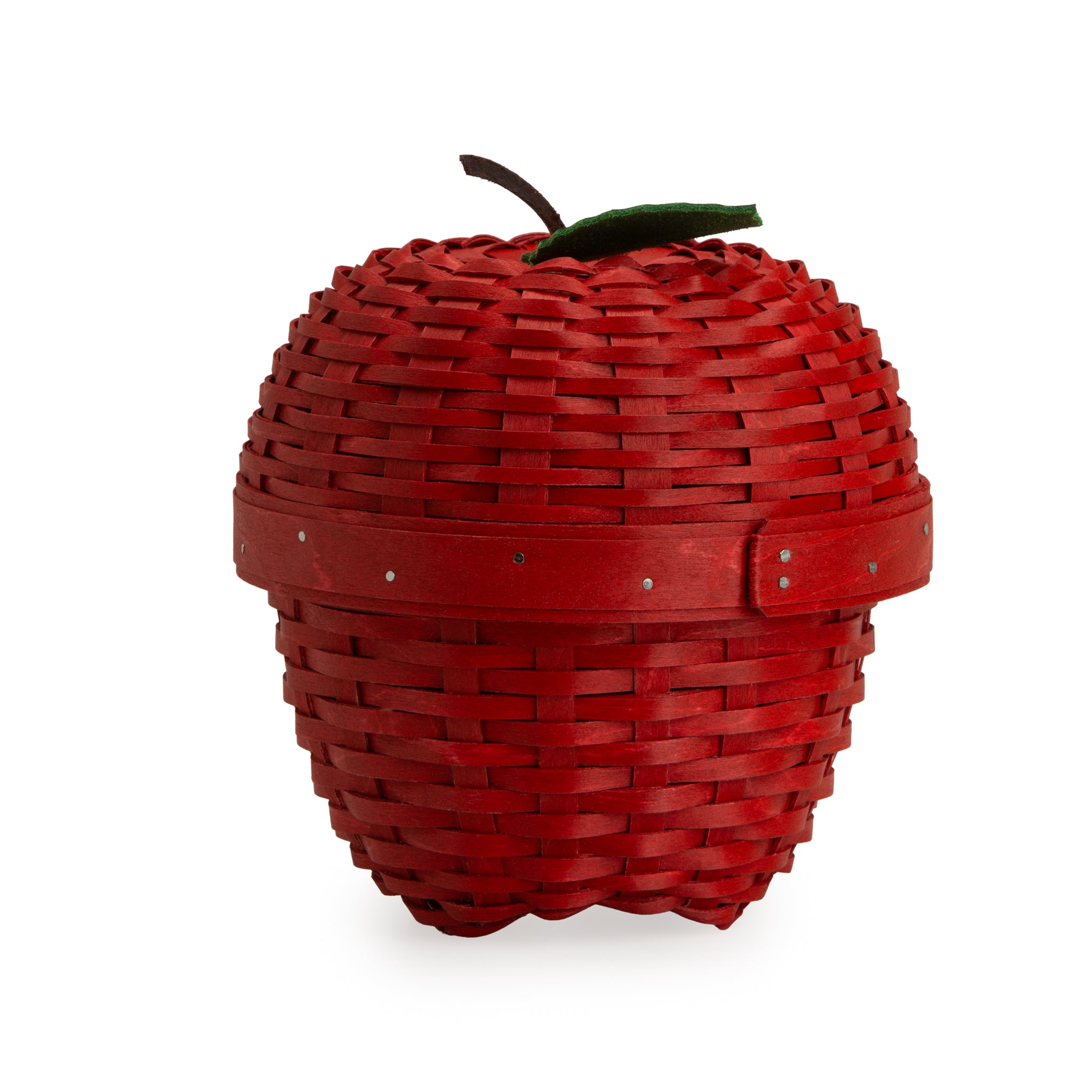 Apple Picking Small Apple with Woven Lid and Protector - Red - Image 11