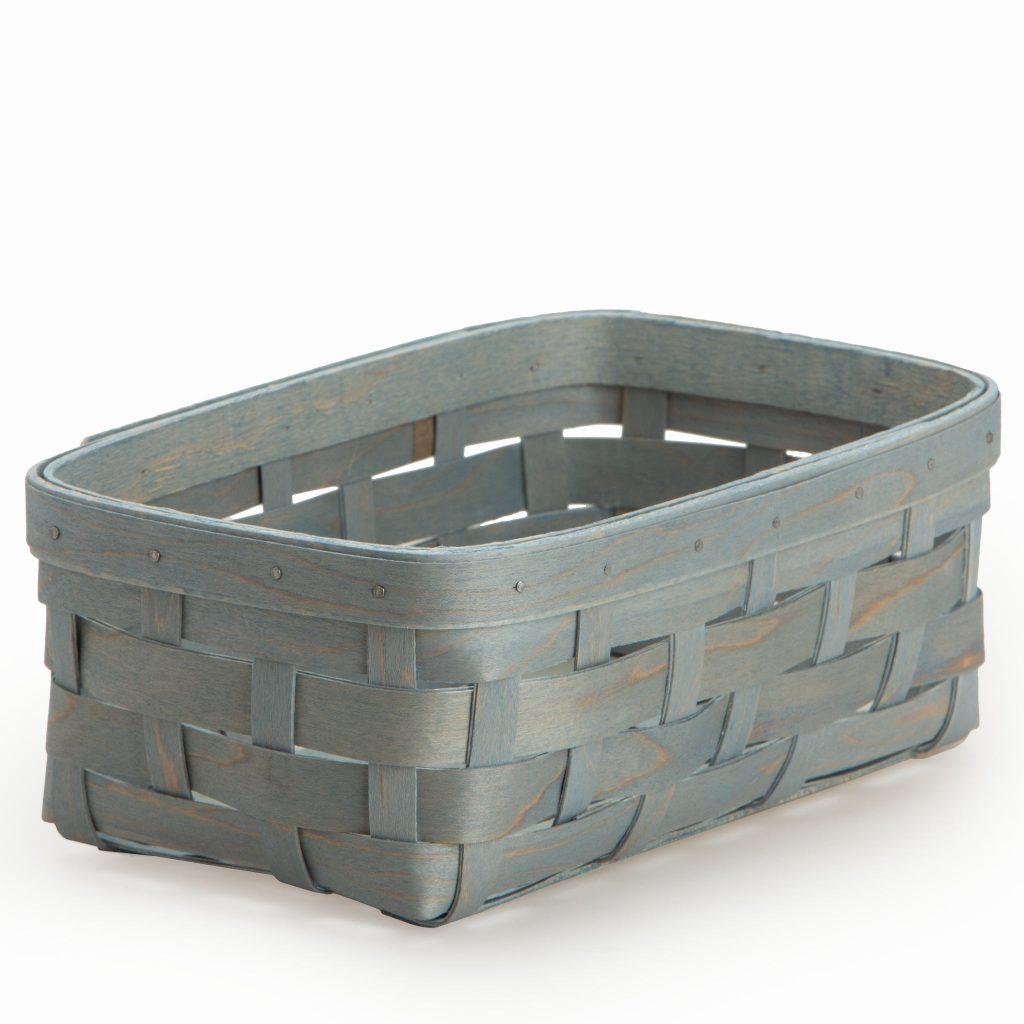 Rectangle Organizing Basket - Light Blue