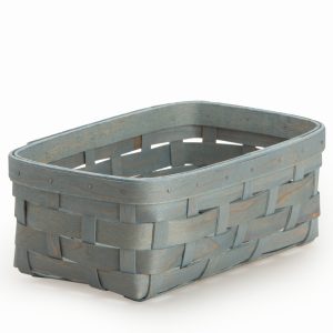 Rectangle Organizing Basket - Light Blue